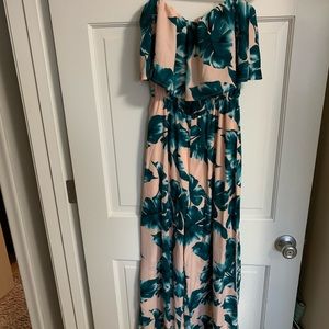 Vici Palm Leaf Romper